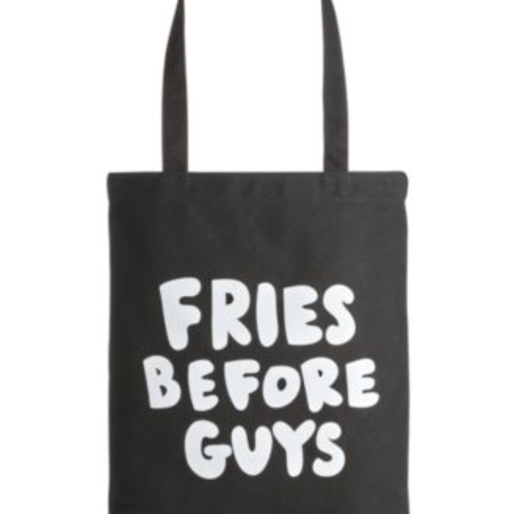 Ban.do Canvas Fries Before Guys Tote,